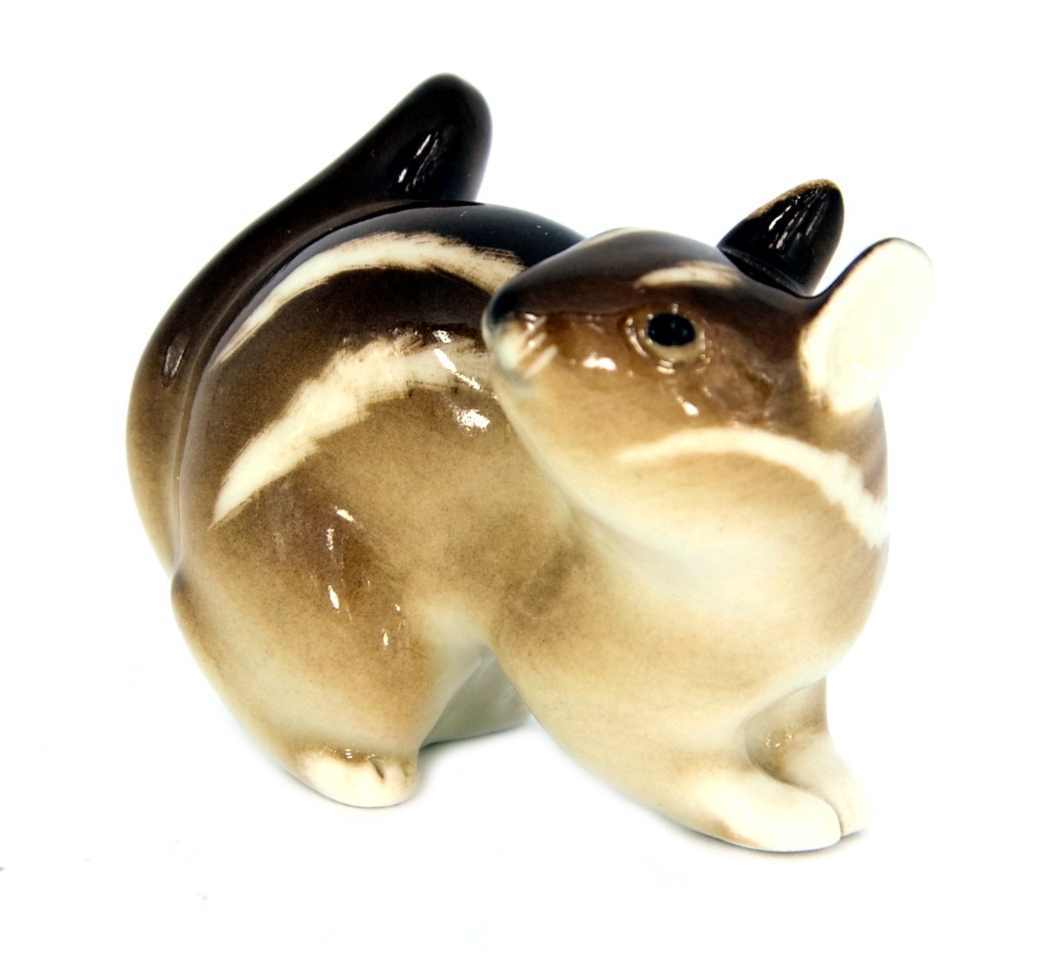 Chipmunk no.1 Brown Lomonosov Porcelain Collectible Figurine