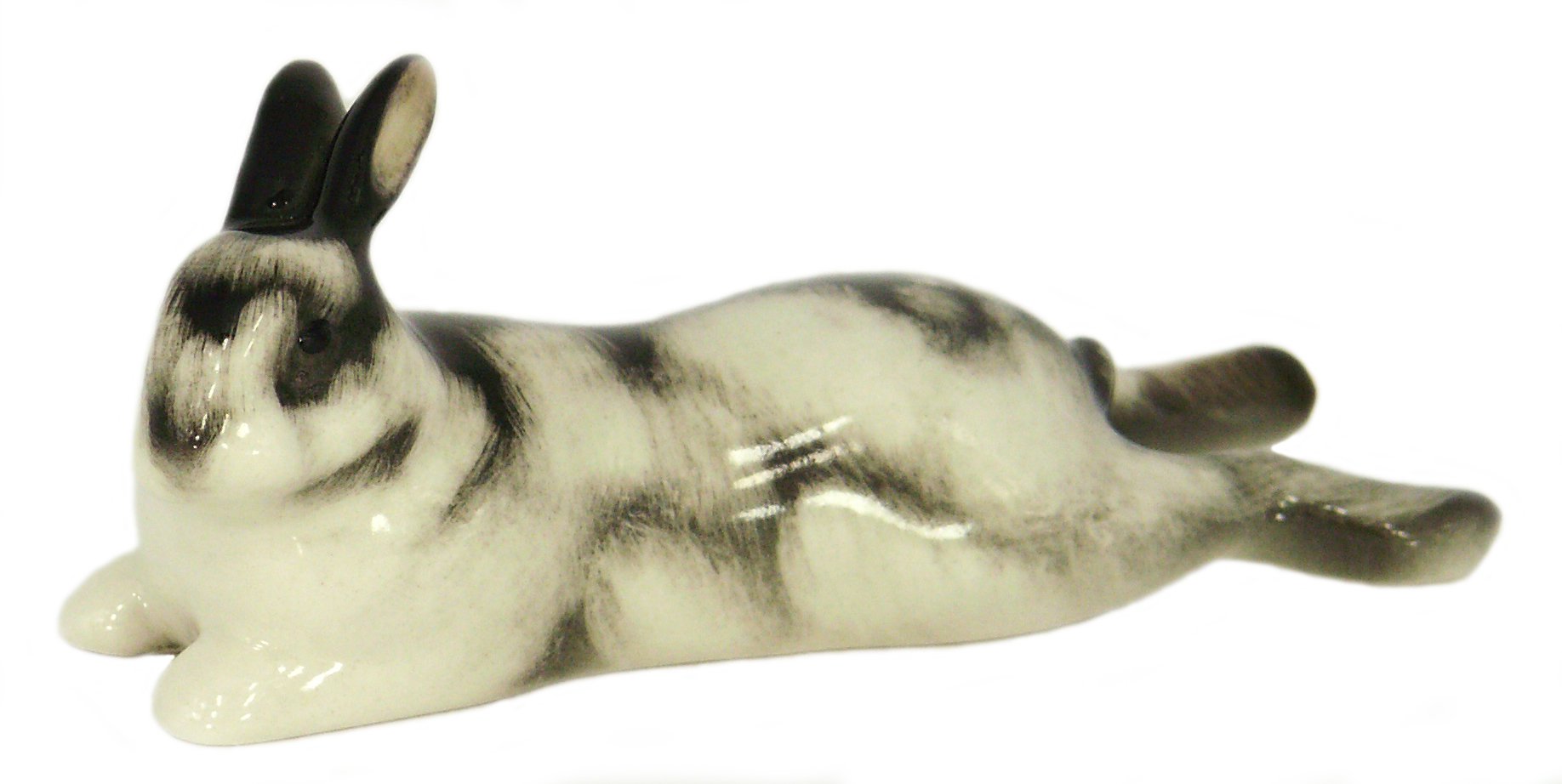 Easter Bunny Rabbit Lazy-Bones Lomonosov Porcelain Collectible Figurine