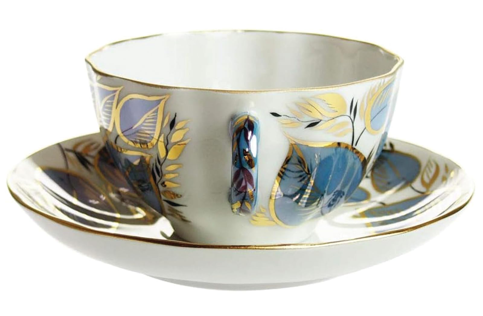 Imperial Lomonosov Porcelain Cup and Saucer Set Collection