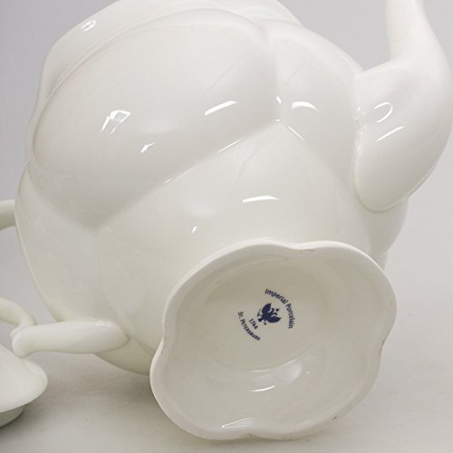 Imperial / Lomonosov Porcelain Brewing Teapot 'Golden Ribbon'