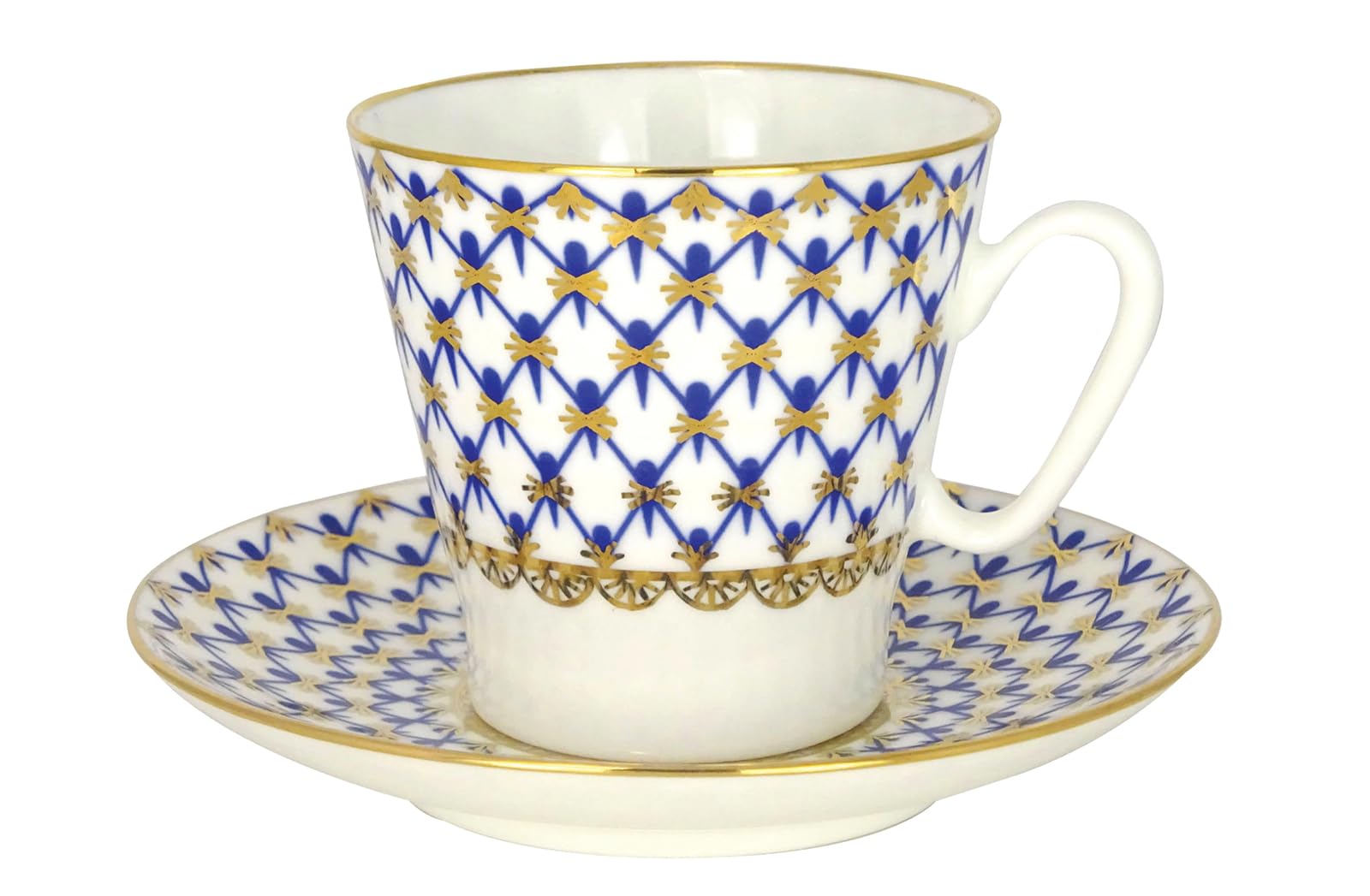 Imperial Lomonosov Porcelain Cup and Saucer Set Collection