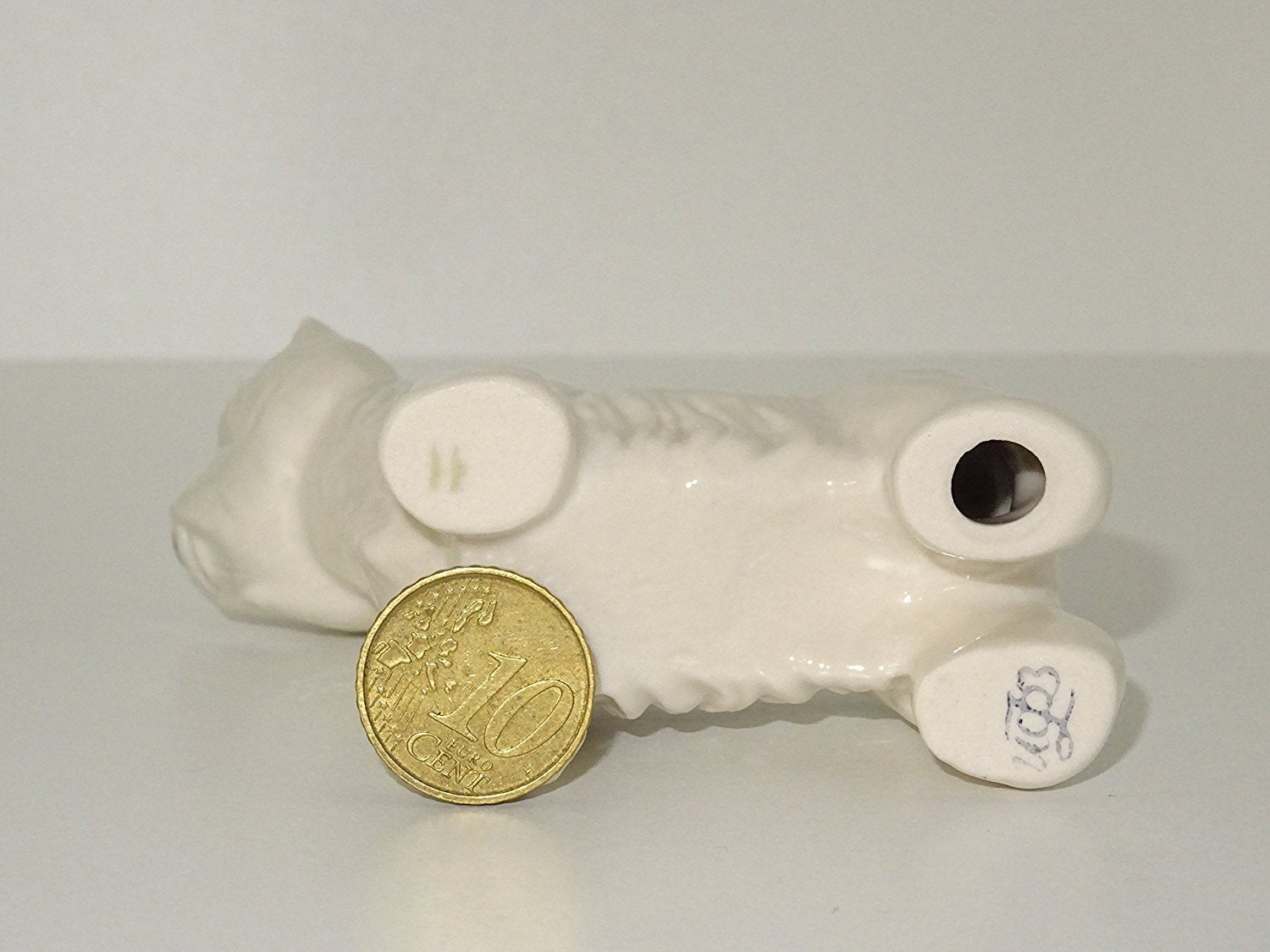 dog 2 Porcelain Figurine russian lomonosov IFZ imperial ceramic statue