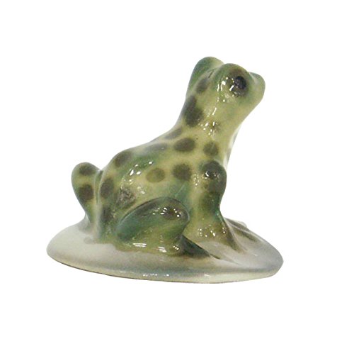 Frog Tiny Sweet Young Lomonosov Porcelain Collectible Figurine