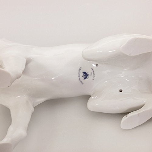 Husky Figurine. Imperial Porcelain Factory