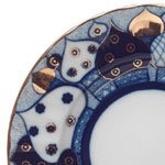 Lomonosov Porcelain Cake Dessert Plate Church Bells 7 inches