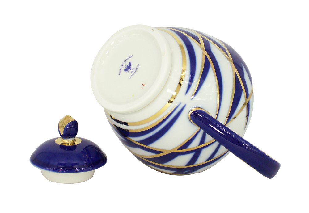 Lomonosov Porcelain Teapot Spring Cocoon 27 oz/800 ml