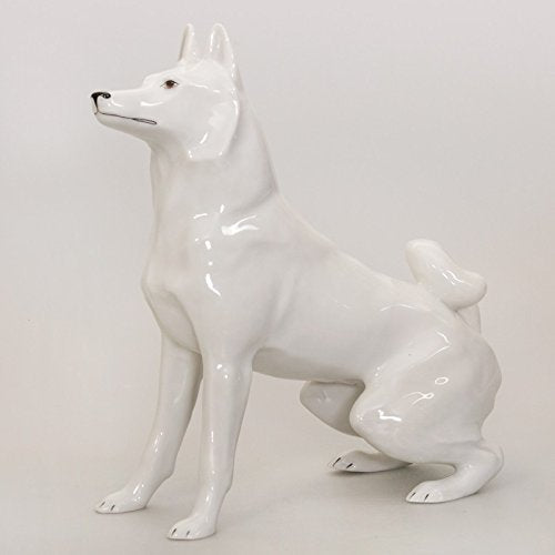 Husky Figurine. Imperial Porcelain Factory