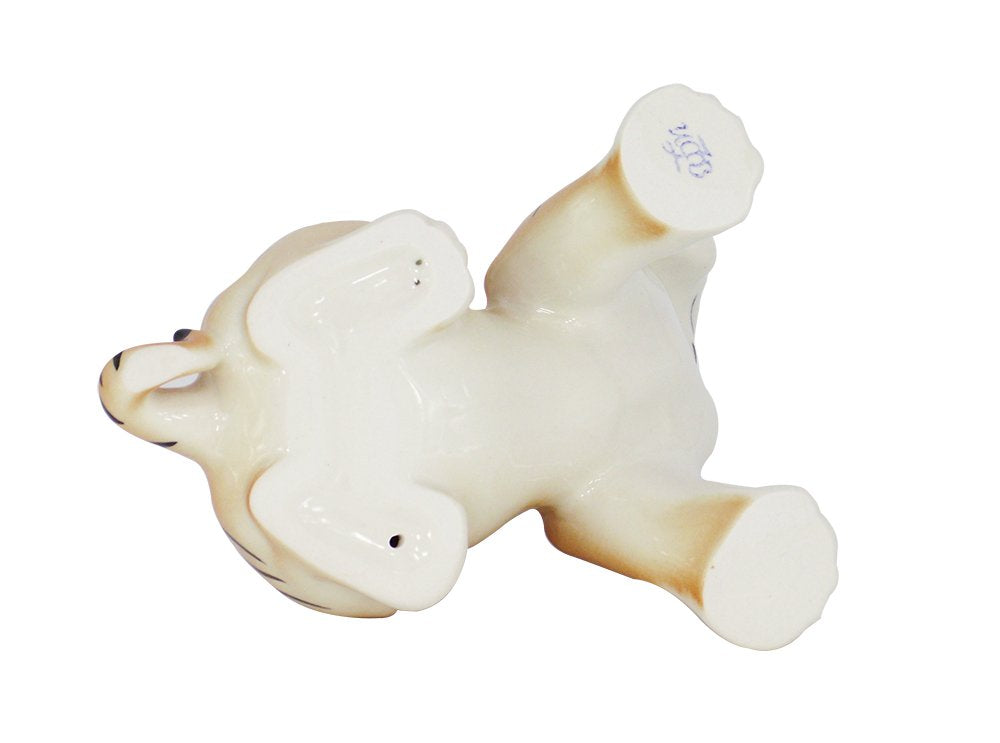 Tiger Cub Sitting Lomonosov Porcelain Collectible Figurine