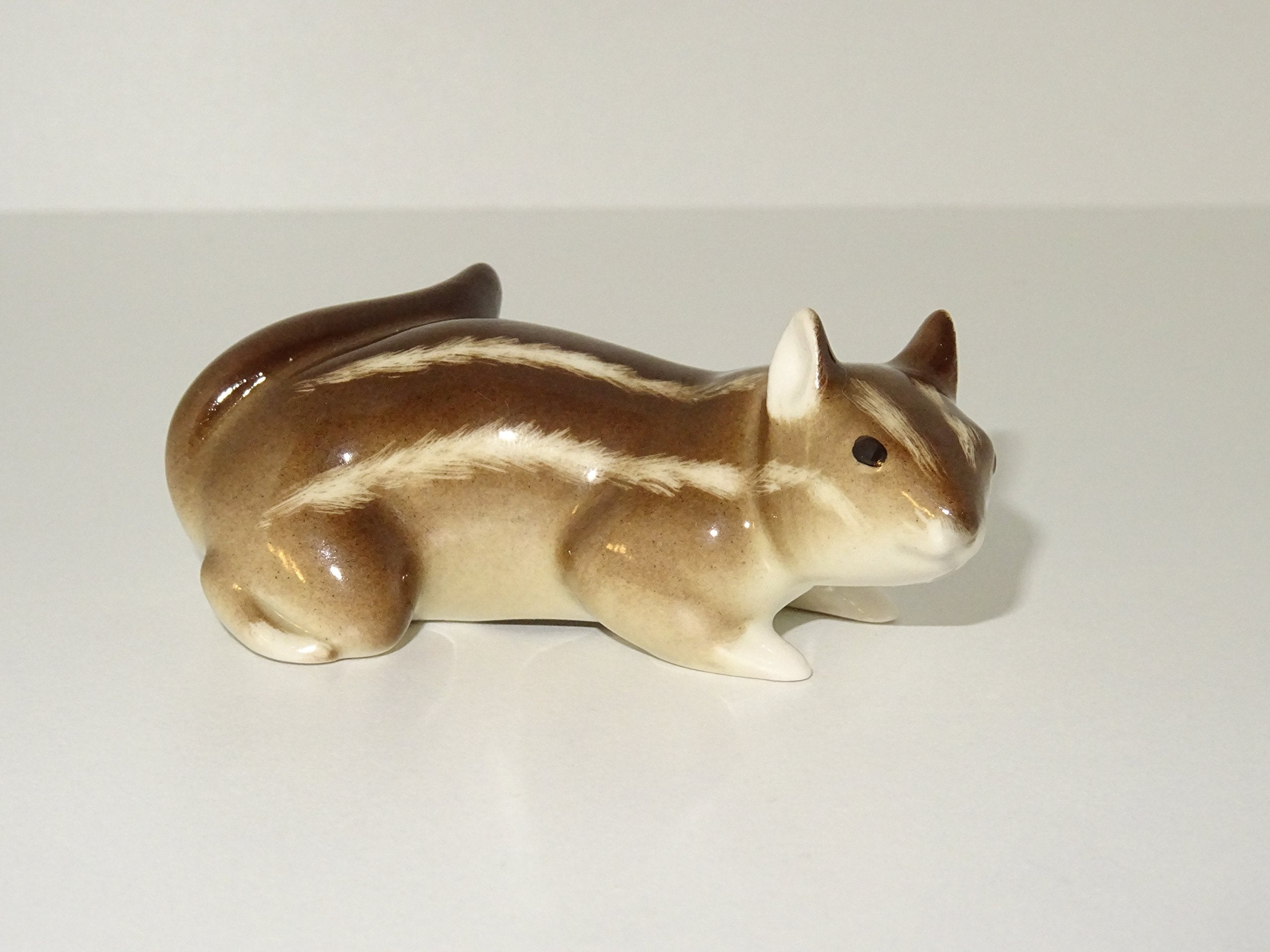 Porcelain Figurine Russian Chipmunk lomonosov IFZ Imperial Ceramic Statue 2