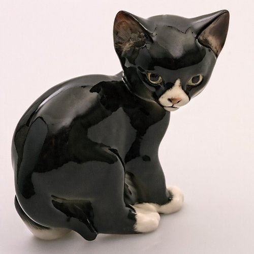 Imperial / Lomonosov Porcelain 'Black Cat' Figurine
