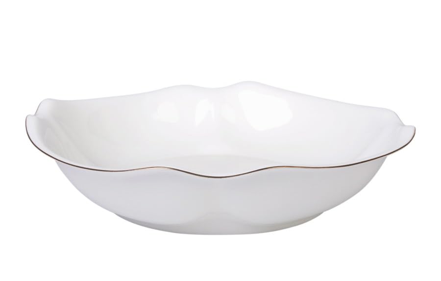 Lomonosov Porcelain Bone China Jam Dish Natasha Golden Ribbon D 4"