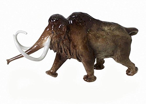 Mammoth Hunting Big Lomonosov Porcelain Collectible Figurine