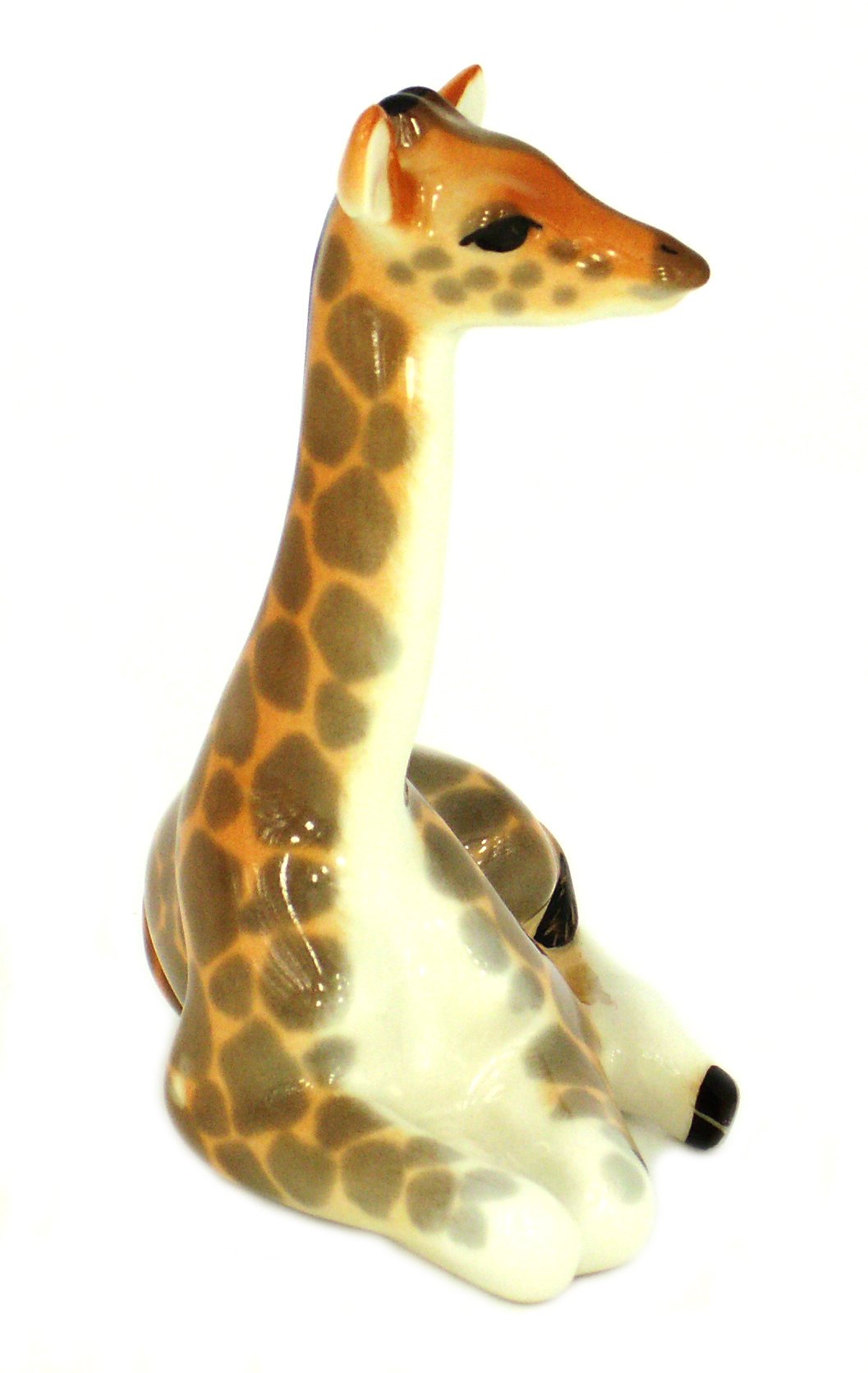 Giraffe Baby Lomonosov Porcelain Collectible Figurine