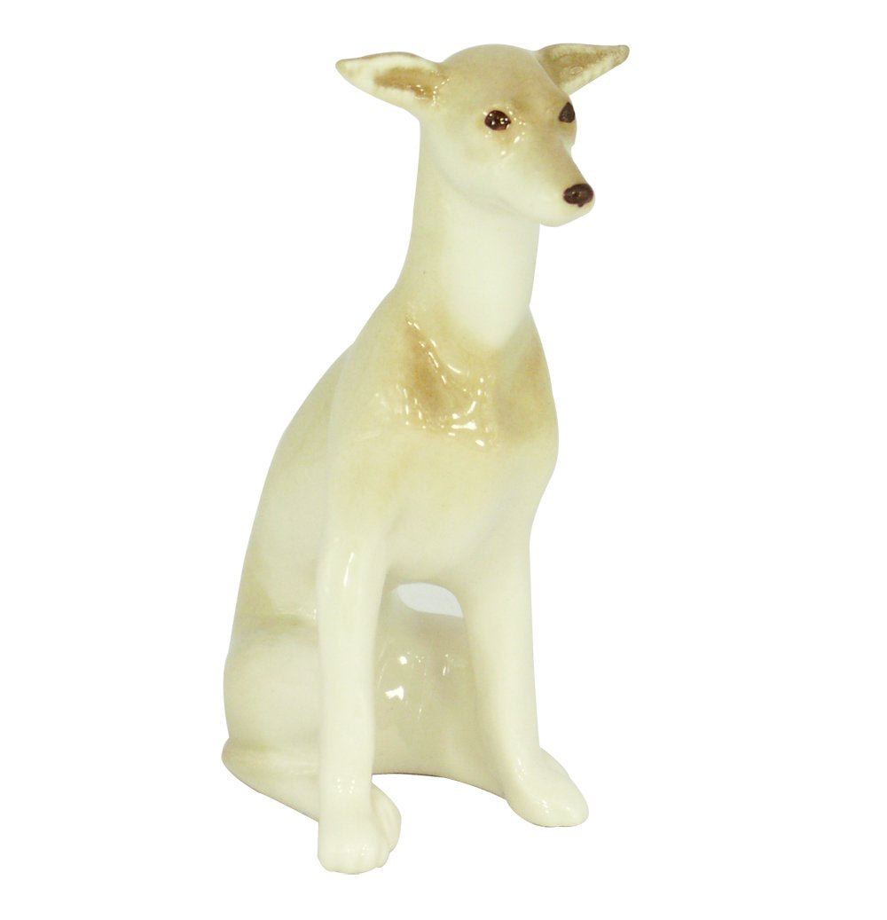 Italian Grayhound Dog Lomonosov Porcelain Collectible Figurine