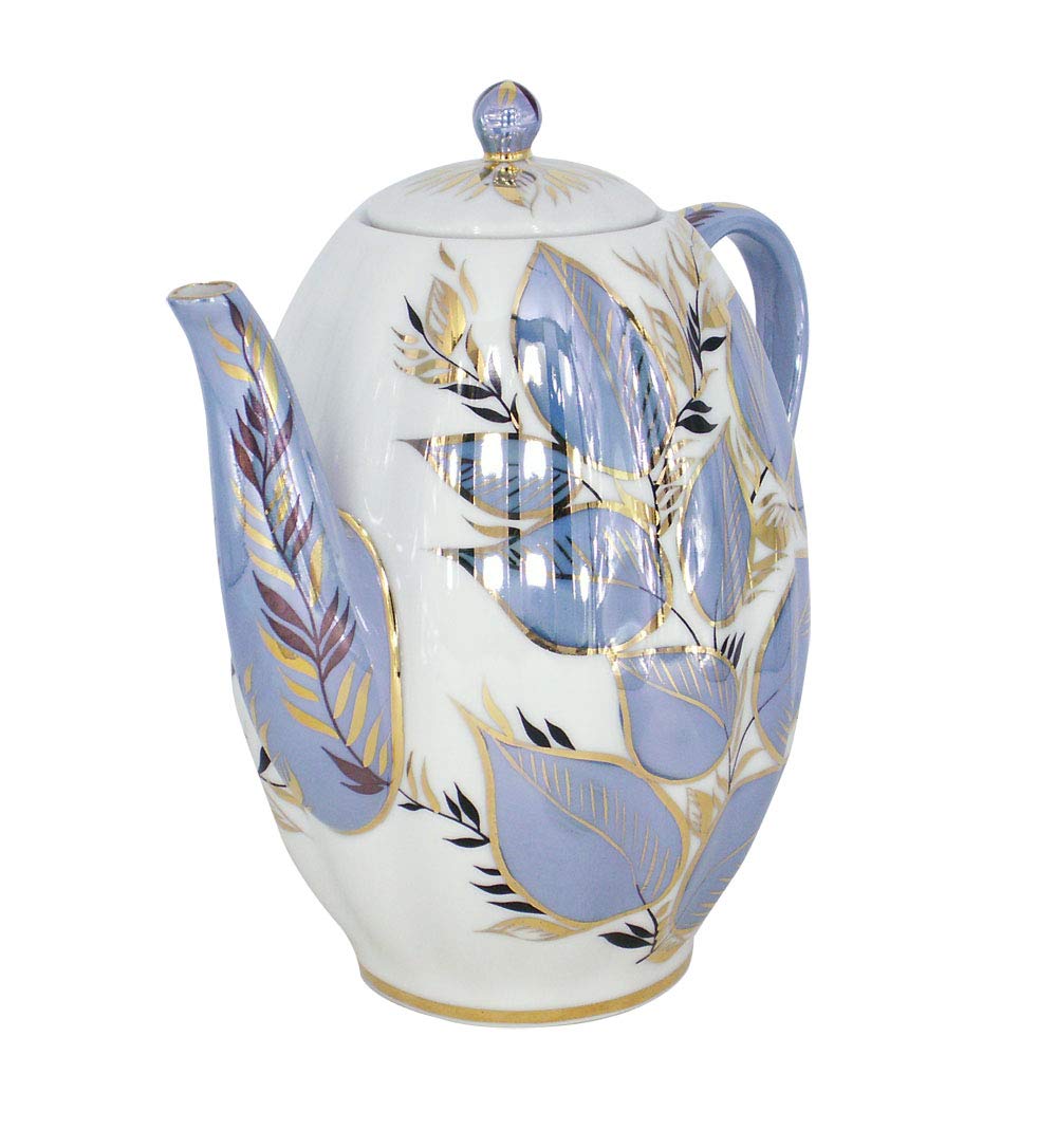 Lomonosov Porcelain Tea Pot Moonlight 8-Cup 40 oz/1200 ml