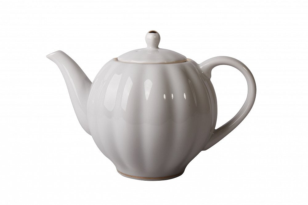 Lomonosov Imperial Porcelain Teapot Snow White Tulip 3 Cups 20 oz/600 ml