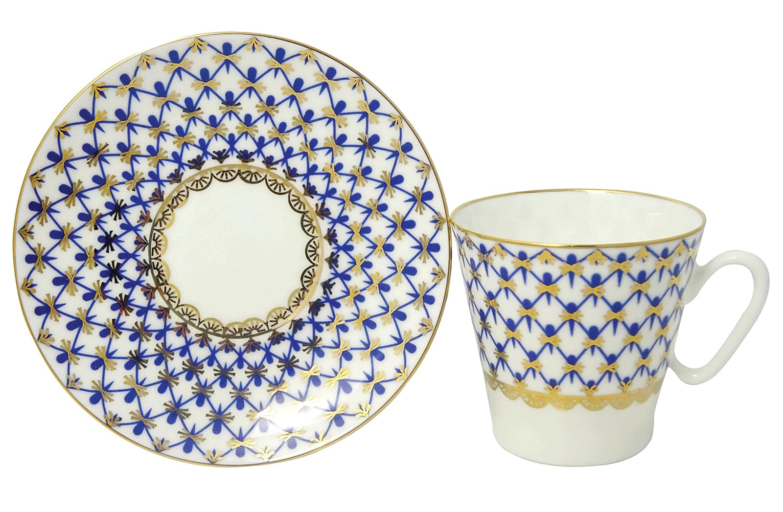 Imperial Lomonosov Porcelain Cup and Saucer Set Collection