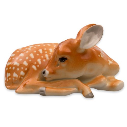Imperial / Lomonosov Porcelain Figurine Fawn