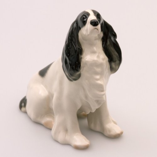 Imperial / Lomonosov Porcelain Spaniel Figurine