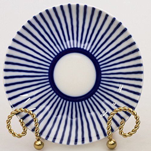 Imperial / Lomonosov Porcelain Teacup and Saucer Set 'Frenchman'