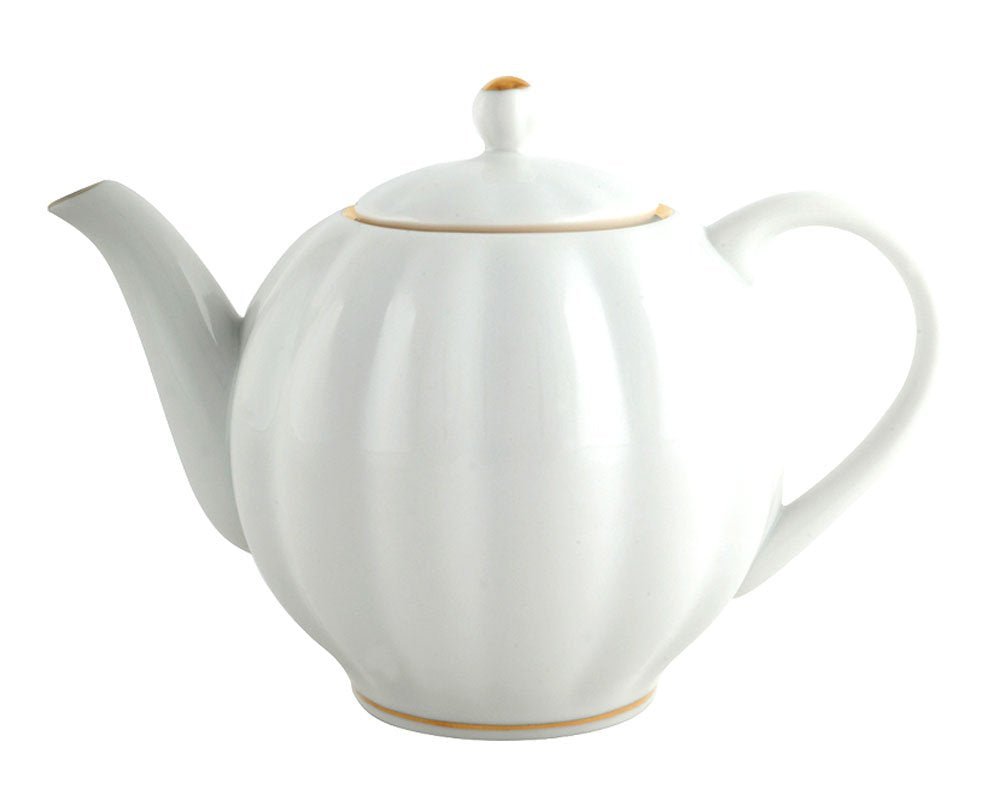 Lomonosov Porcelain 22 Karat Gold Tea Set 20 pc Heavenly White Wedding