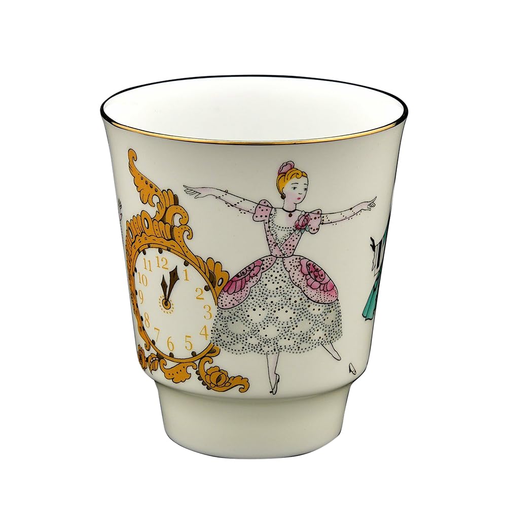 Lomonosov Porcelain Tea Set Cup, Saucer and Cake Plate Ballet Cinderella (Prokofiev) 5.6 fl.oz/165 ml