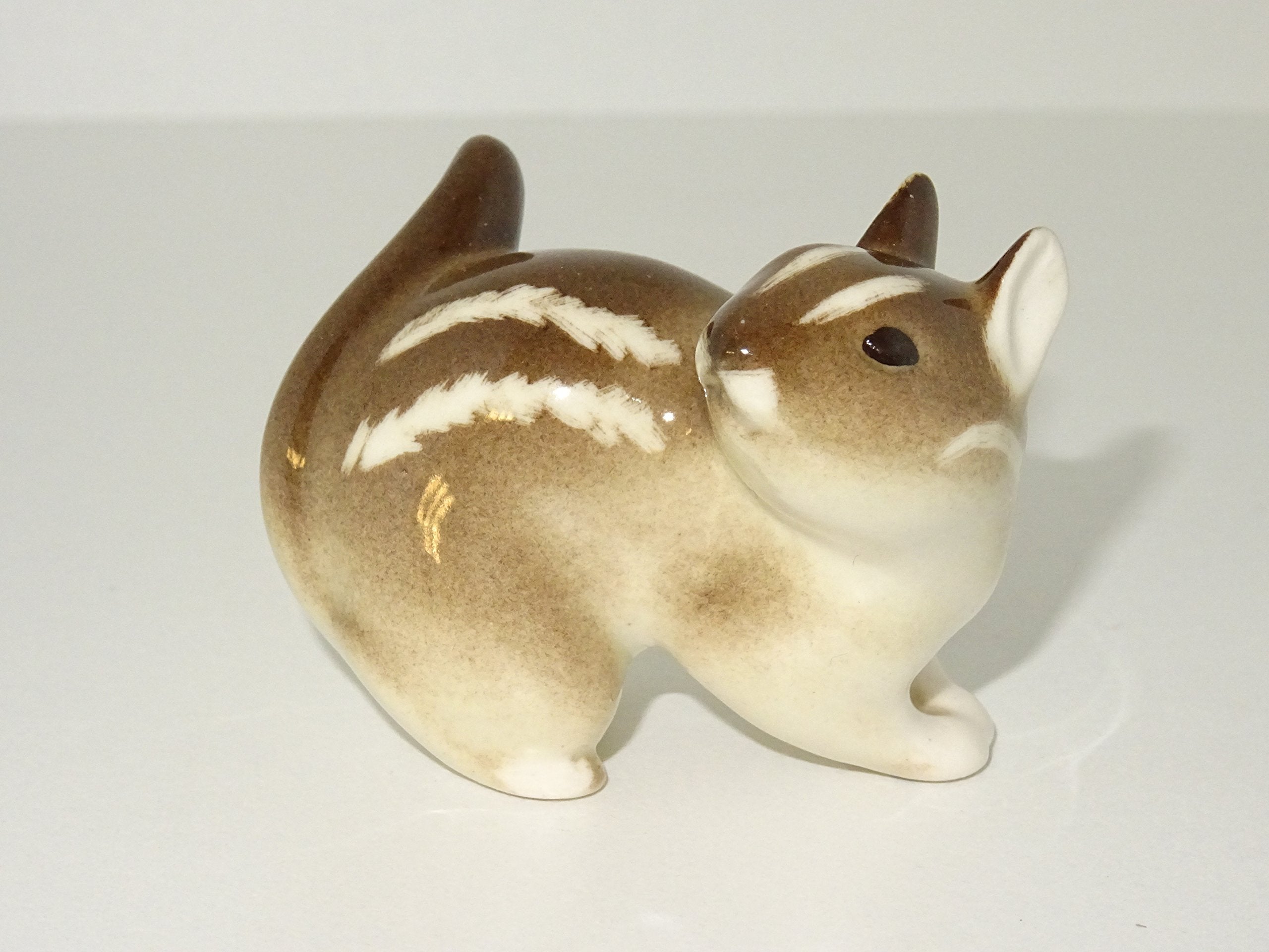 Porcelain Figurine Russian Chipmunk lomonosov IFZ Imperial Ceramic Statue