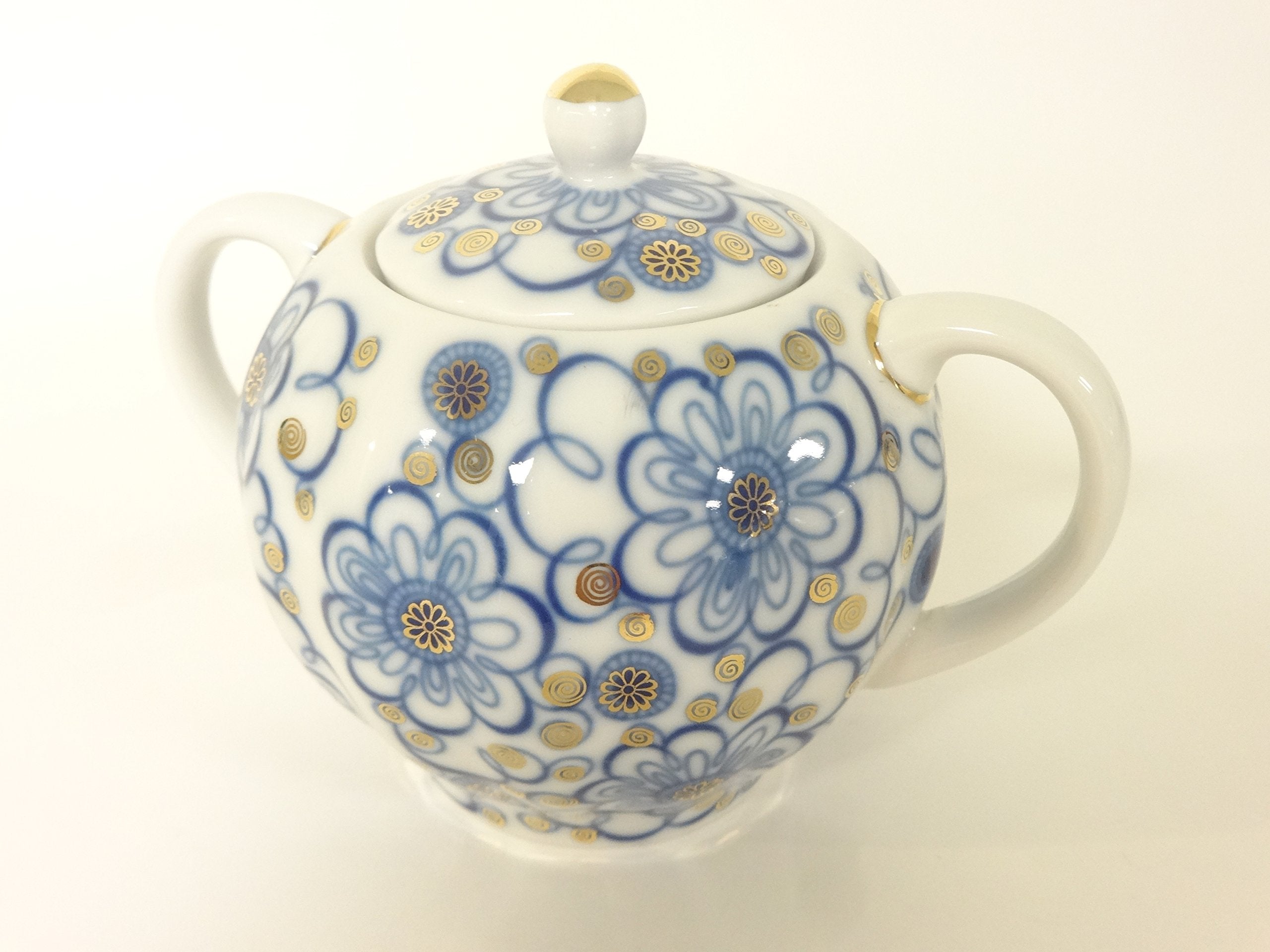 Lomonosov Winding Twig Sugar Bowl Porcelain