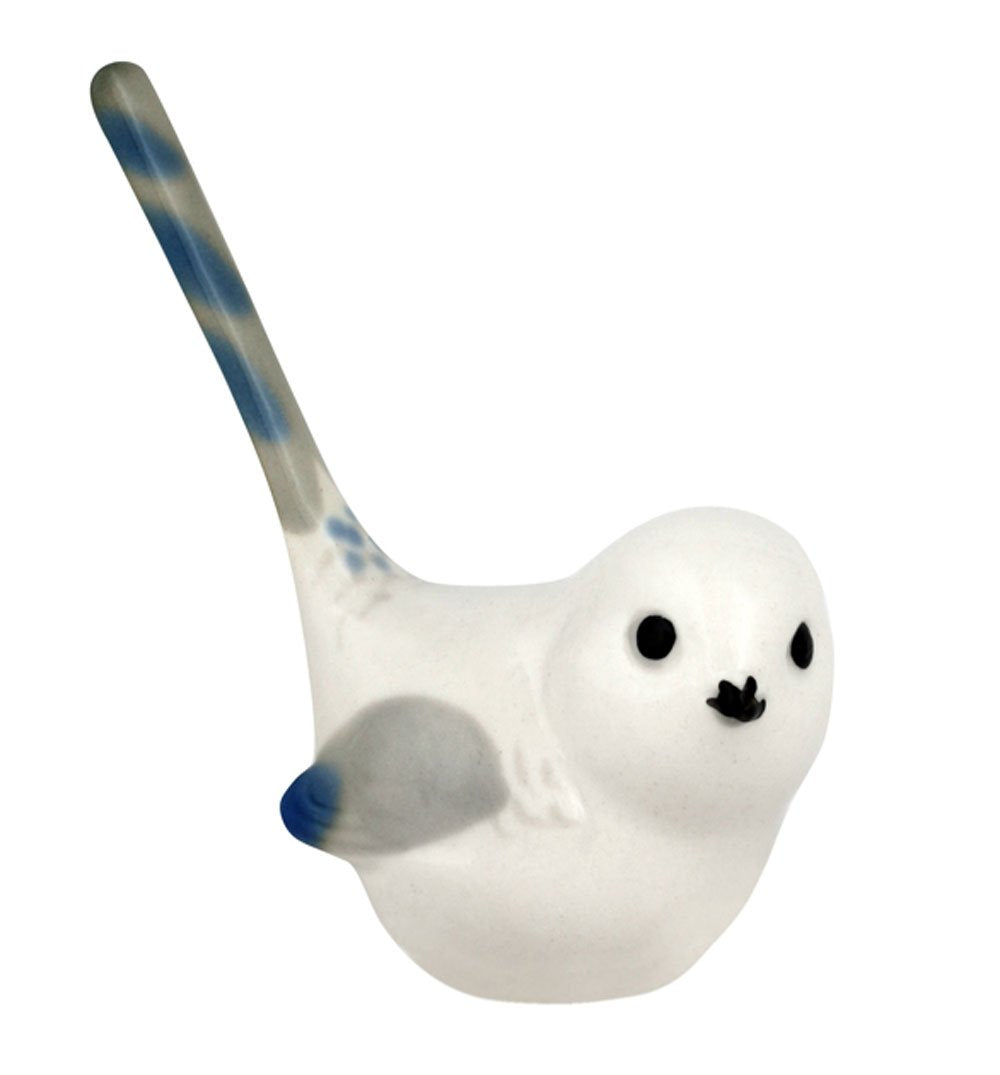 Tomtit Titmouse Long-Tailed Bird Lomonosov Porcelain Collectible Figurine