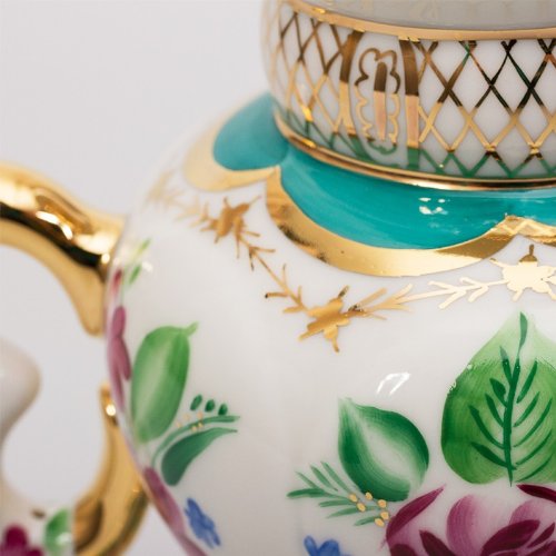 Imperial / Lomonosov Porcelain Brewing Teapot "Sunny Day"