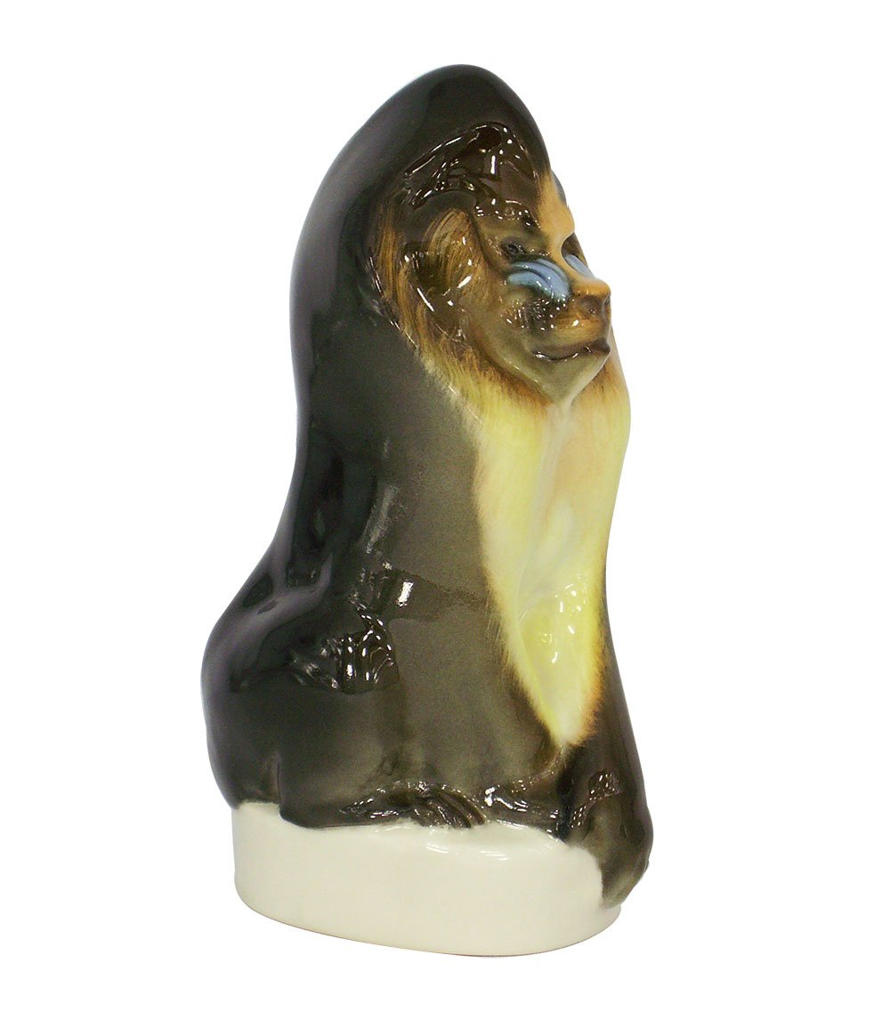 Monkey Mandrill Lomonosov Porcelain Collectible Figurine