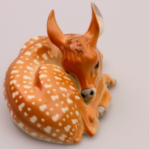Imperial / Lomonosov Porcelain Figurine Fawn