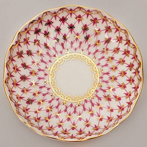Imperial / Lomonosov Porcelain Jam Dish 'Net-blues'