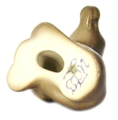 Dachshund Sitting Little Lomonosov Porcelain Collectible Figurine