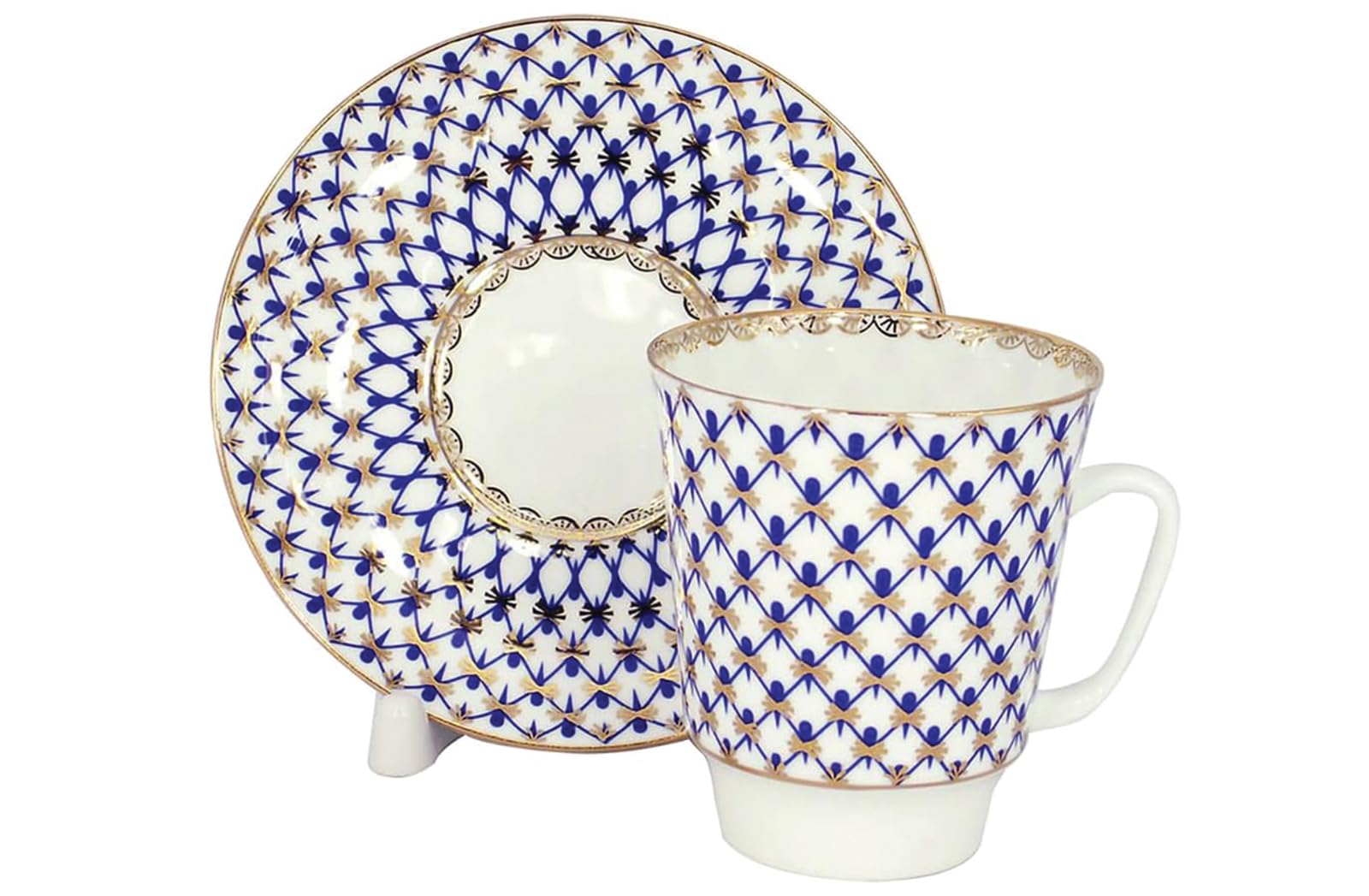 Imperial Lomonosov Porcelain Cup and Saucer Set Collection