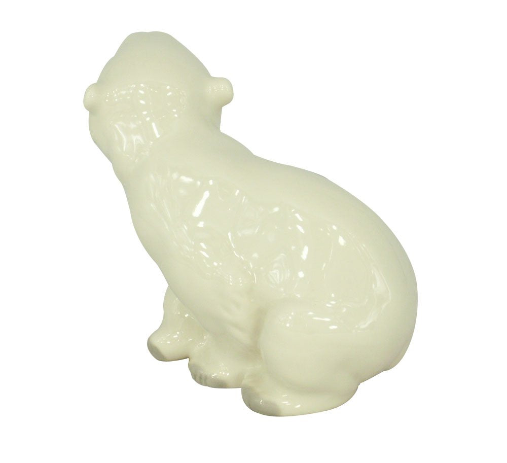 Polar Bear Baby Cub Lomonosov Porcelain Figurine