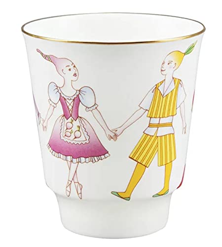 Lomonosov Porcelain Tea Set Cup, Saucer and Cake Plate, Ballet Cipollino (Khachaturyan) 3pc