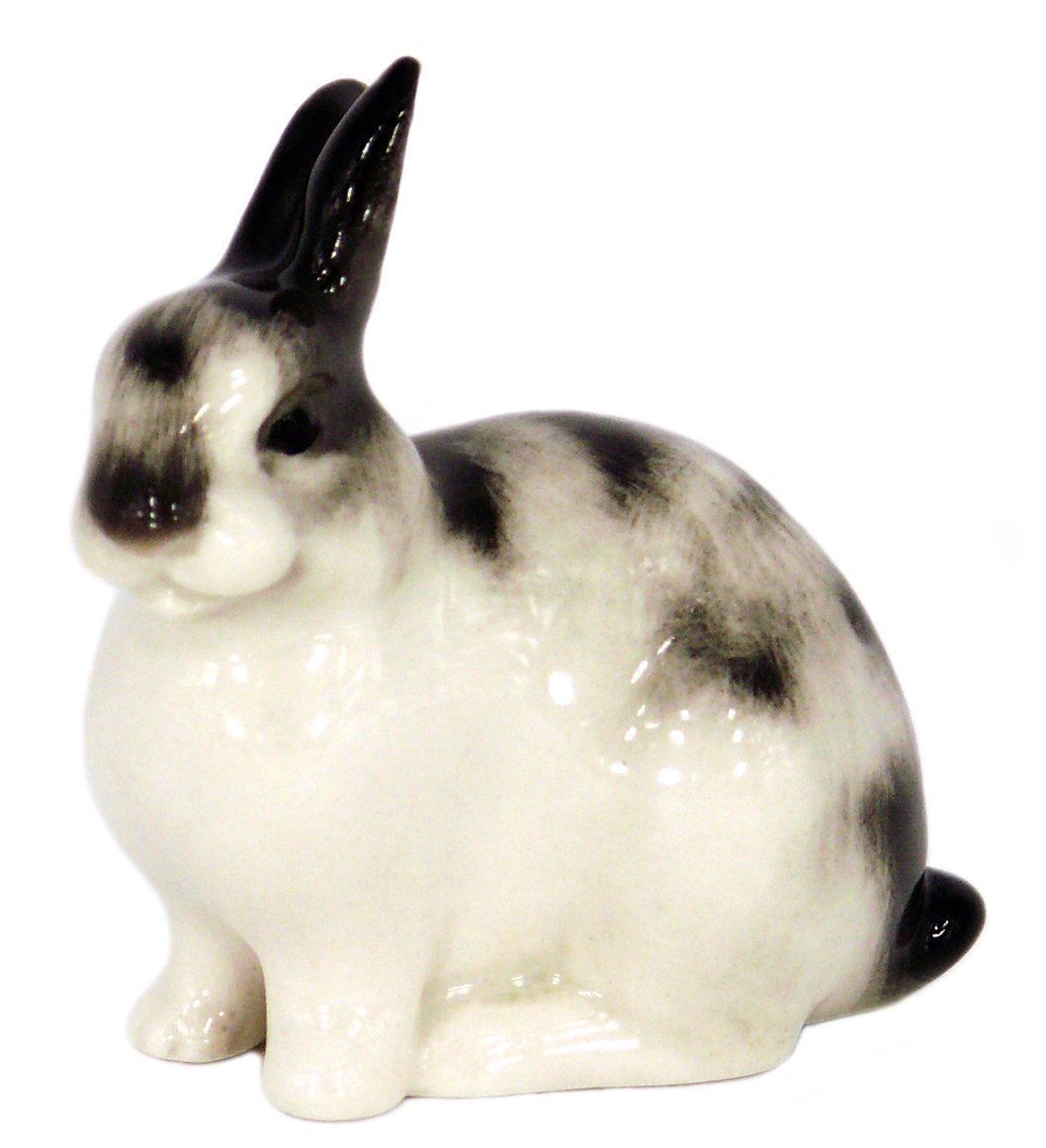 Bunny Rabbit Easter Lomonosov Porcelain Collectible Figurine