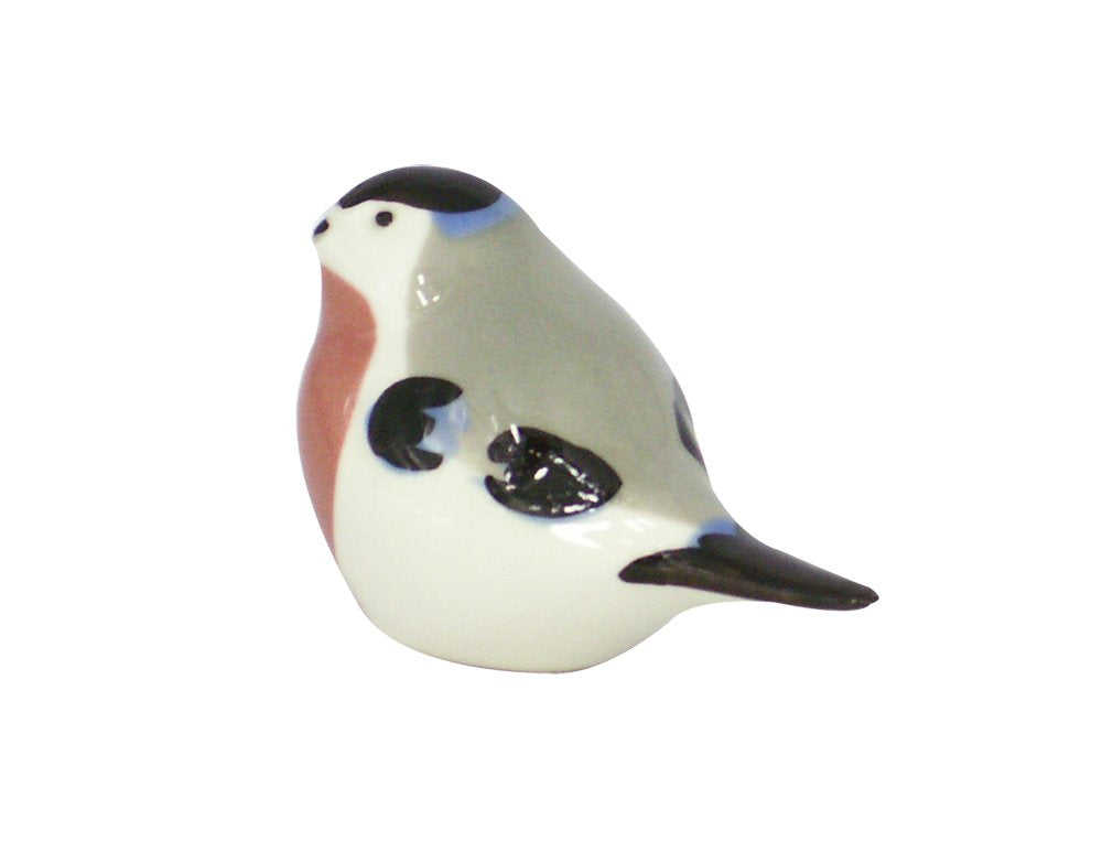 Winter Bullfinch Bird Lomonosov Porcelain Collectible Figurine