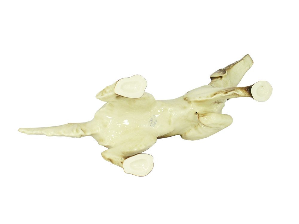 Setter Spotted Hunting Lomonosov Porcelain Figurine Collectible