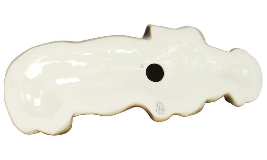 Lomonosov Imperial Porcelain Figurine Hippo Relaxing