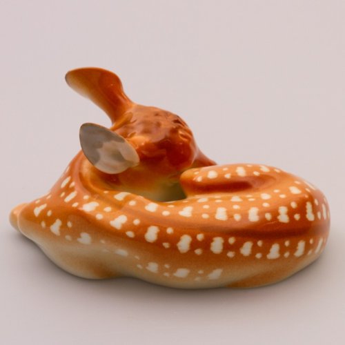 Imperial / Lomonosov Porcelain Figurine Fawn