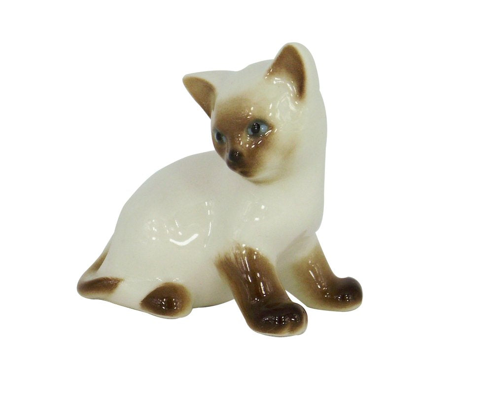 Lomonosov Imperial Porcelain Collectible Realistic Figurine Cat Kittie Assorted Collection