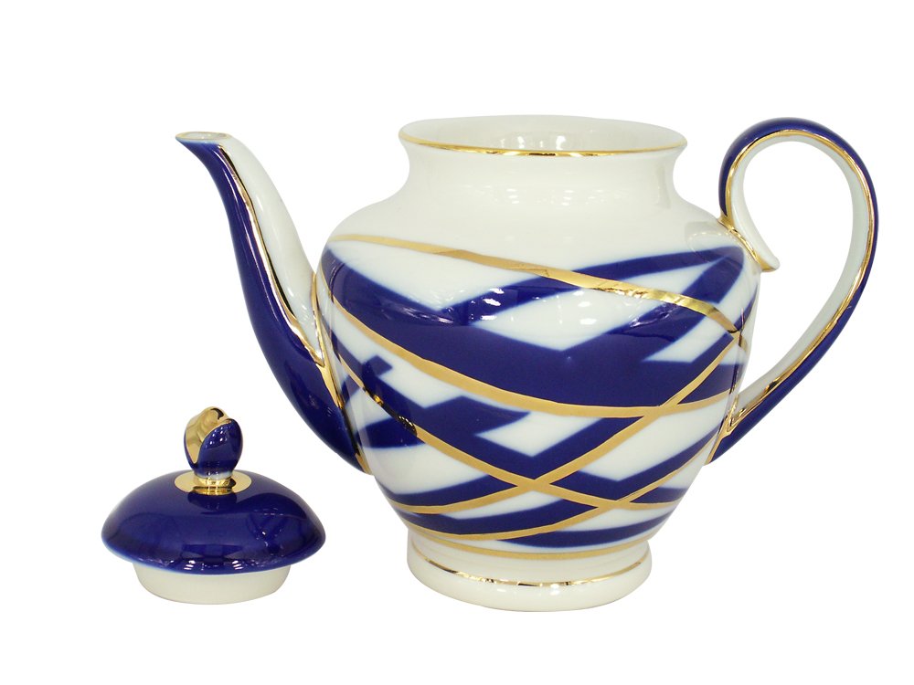 Lomonosov Porcelain Teapot Spring Cocoon 27 oz/800 ml