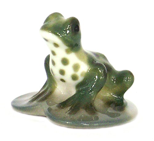 Frog Tiny Sweet Young Lomonosov Porcelain Collectible Figurine