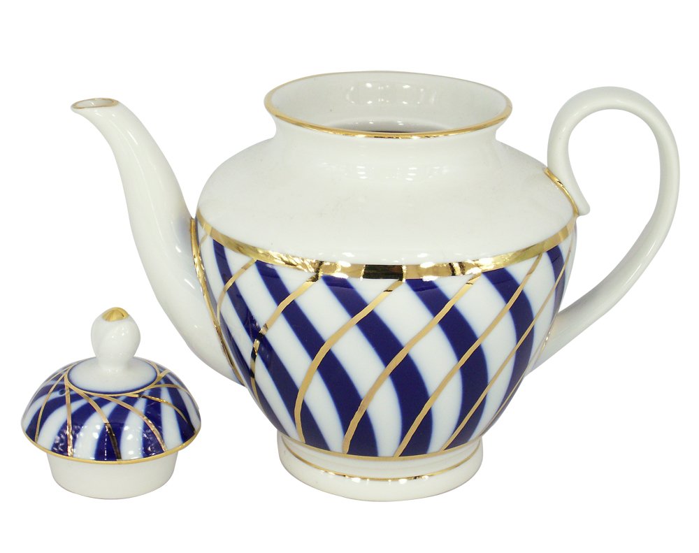 Lomonosov Porcelain Teapot Spring Todes 27 oz/800 ml