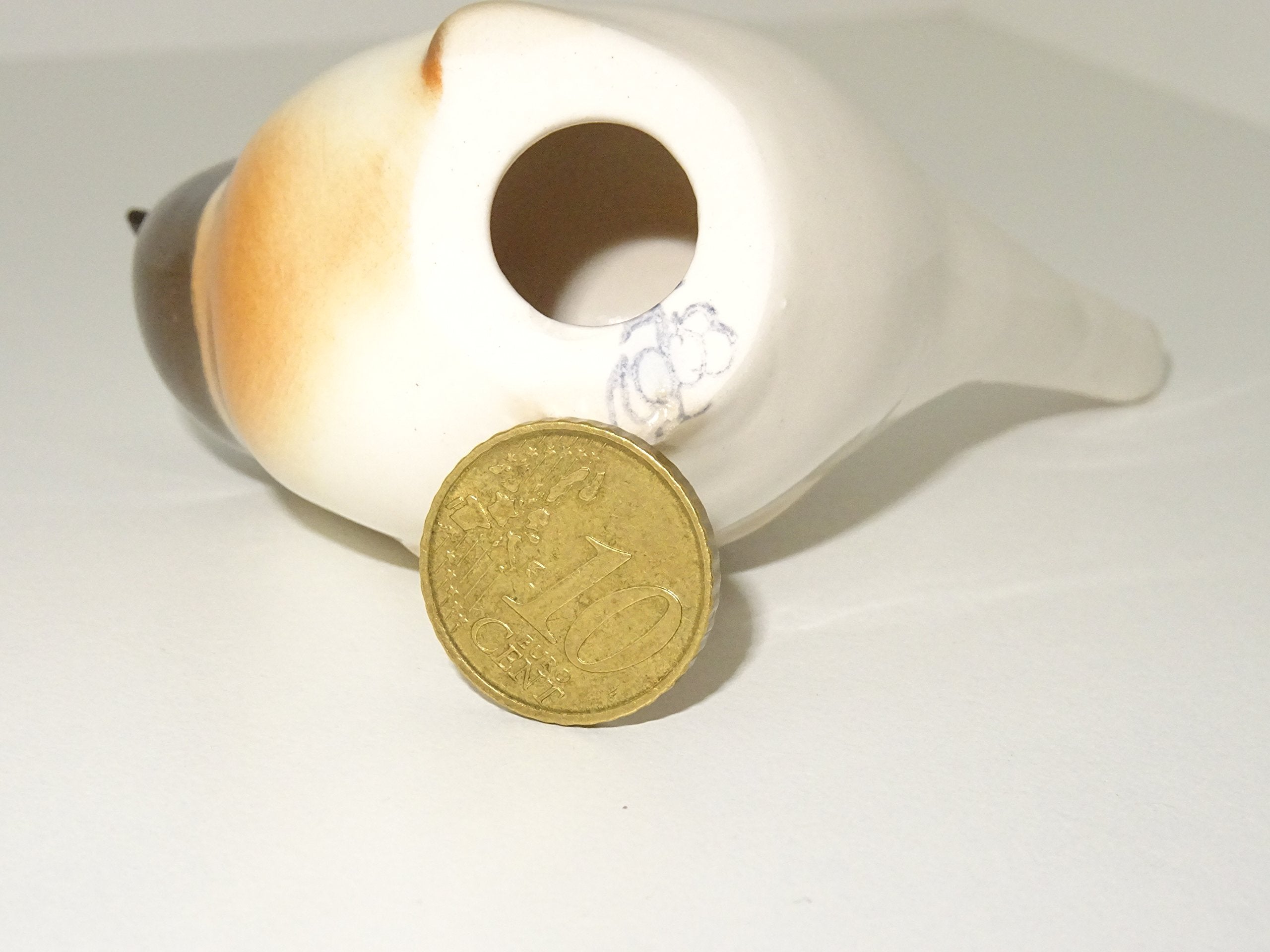 bird 3 Porcelain Figurine russian lomonosov IFZ imperial ceramic statue