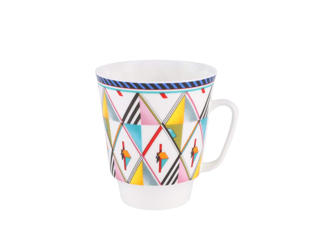 Lomonosov Bone China Cup and Saucer May Motion-3 5.6 fl.oz/165 ml 2 pc