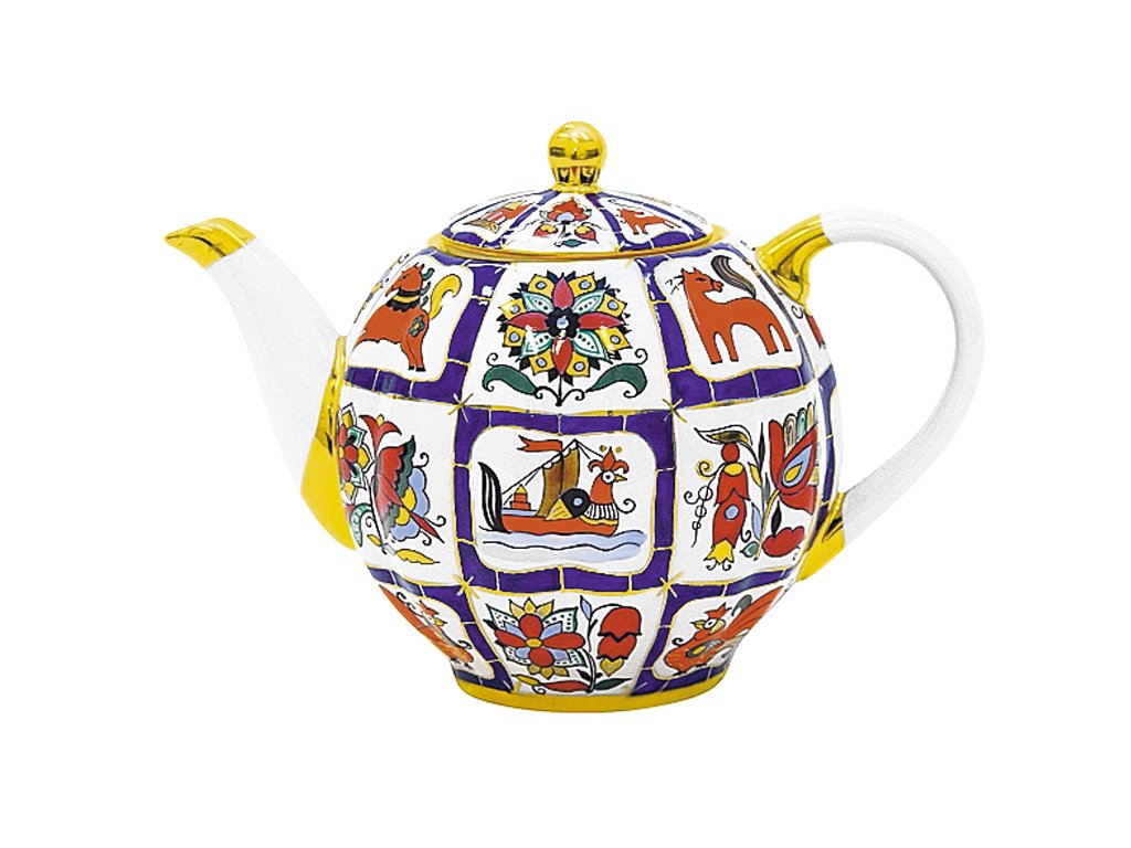 Lomonosov Imperial Porcelain Teapot 20 oz/600 ml/3 cups