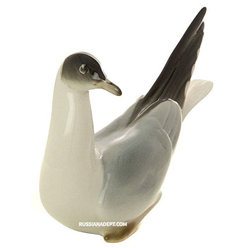 RussianAdept.com Sculpture The Seagull, The Imperial Porcelain Factory